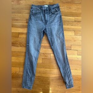Stylish Zara Gray Denim Jeans